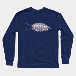 Porcellionides pruinosus "powder blue" Isopod Long Sleeve T-Shirt